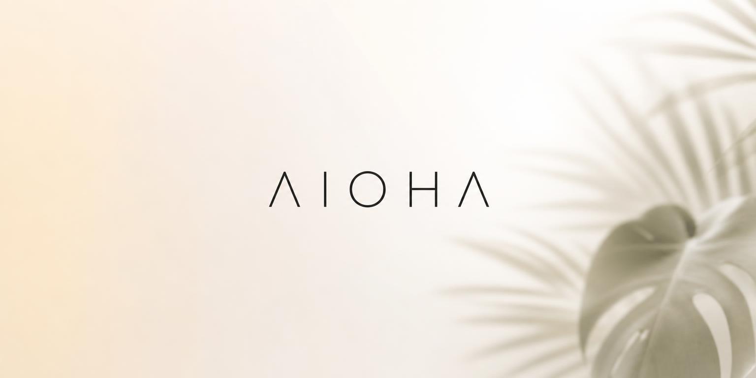 AIOHA - A considered brand website, designed and built end to end