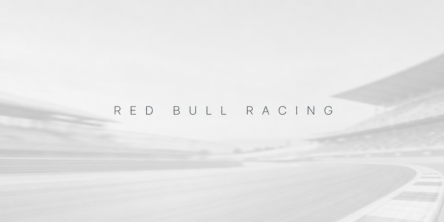 Red Bull Racing F1 - Animation · Brand & motion design
